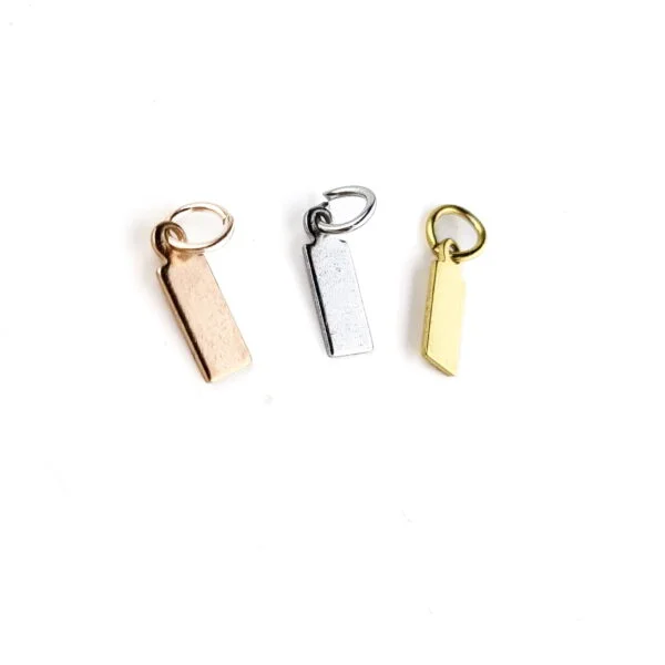 Rectangle Necklace Charm