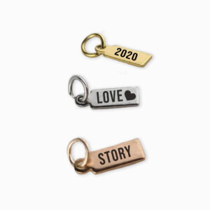 Rectangle Necklace Charm