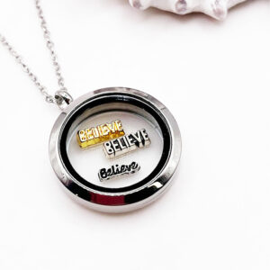Believe Floating Charms