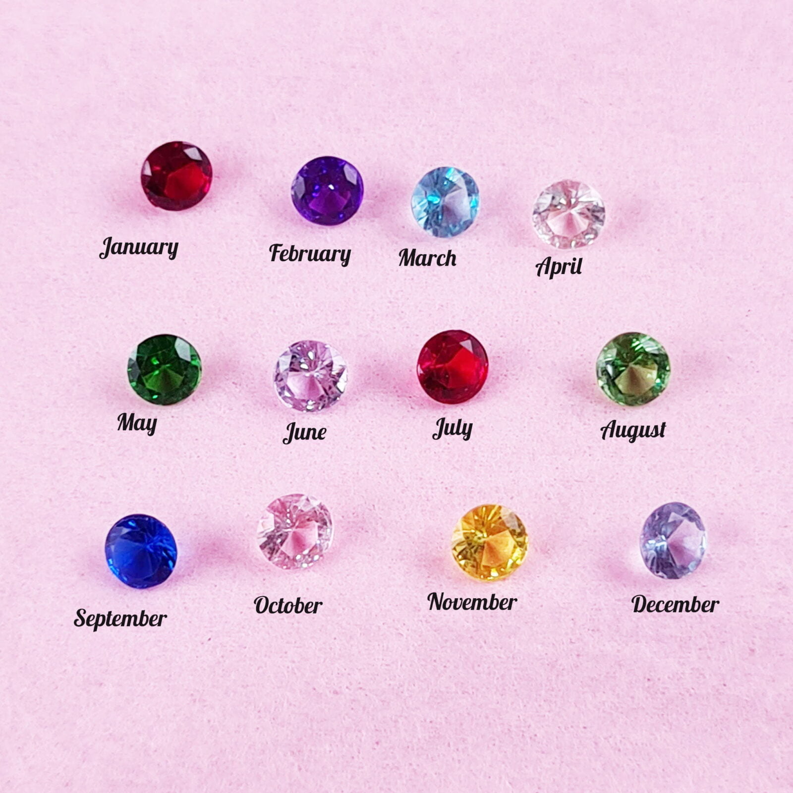 Birthstone Floating Charms