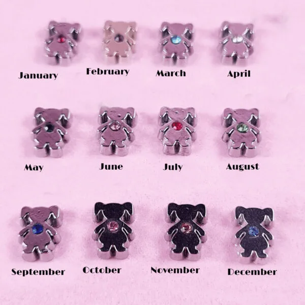 Birthstone Floating Charms