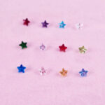 Birthstone Floating Charms Star
