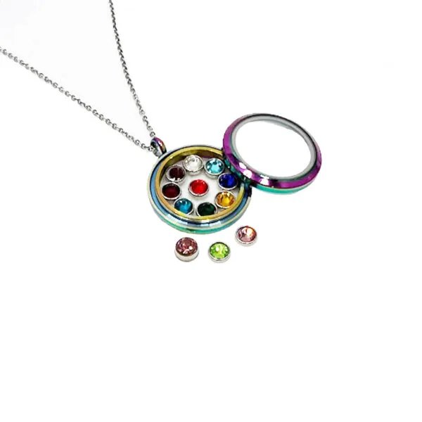 Birthstone Floating Charms