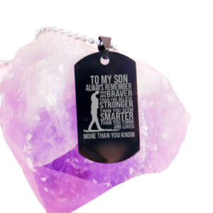 Brave Son Army Necklace