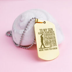 Brave Son Army Necklace