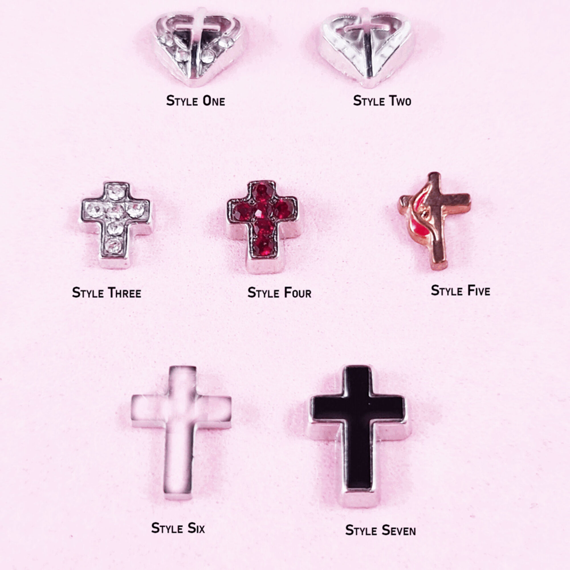 Cross Floating Charms