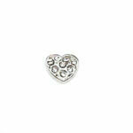 Crystal Heart Floating Charms