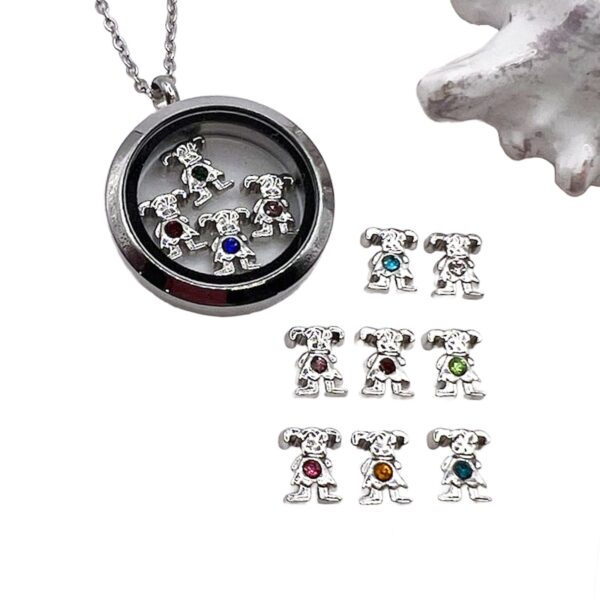 Birthstone Floating Charms