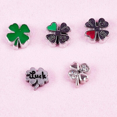 Four Leaf Clover Floating Charm