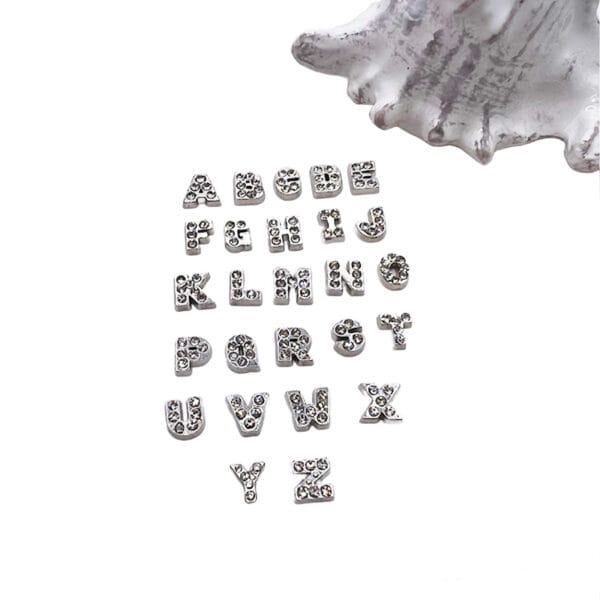 Letter Floating Charms
