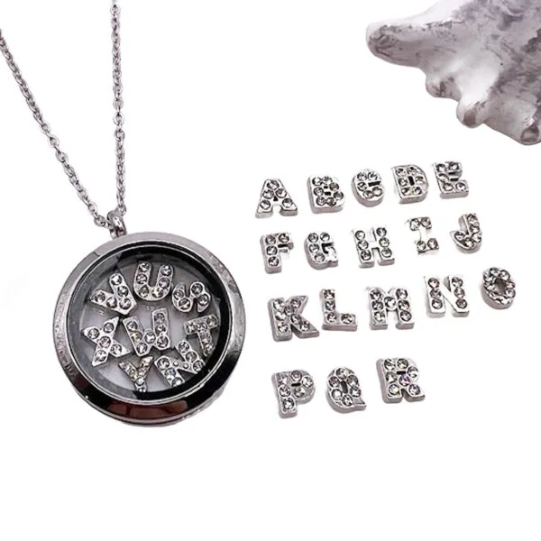 Letter Floating Charms