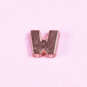 Letter Floating Charm