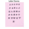 Letter Floating Charms