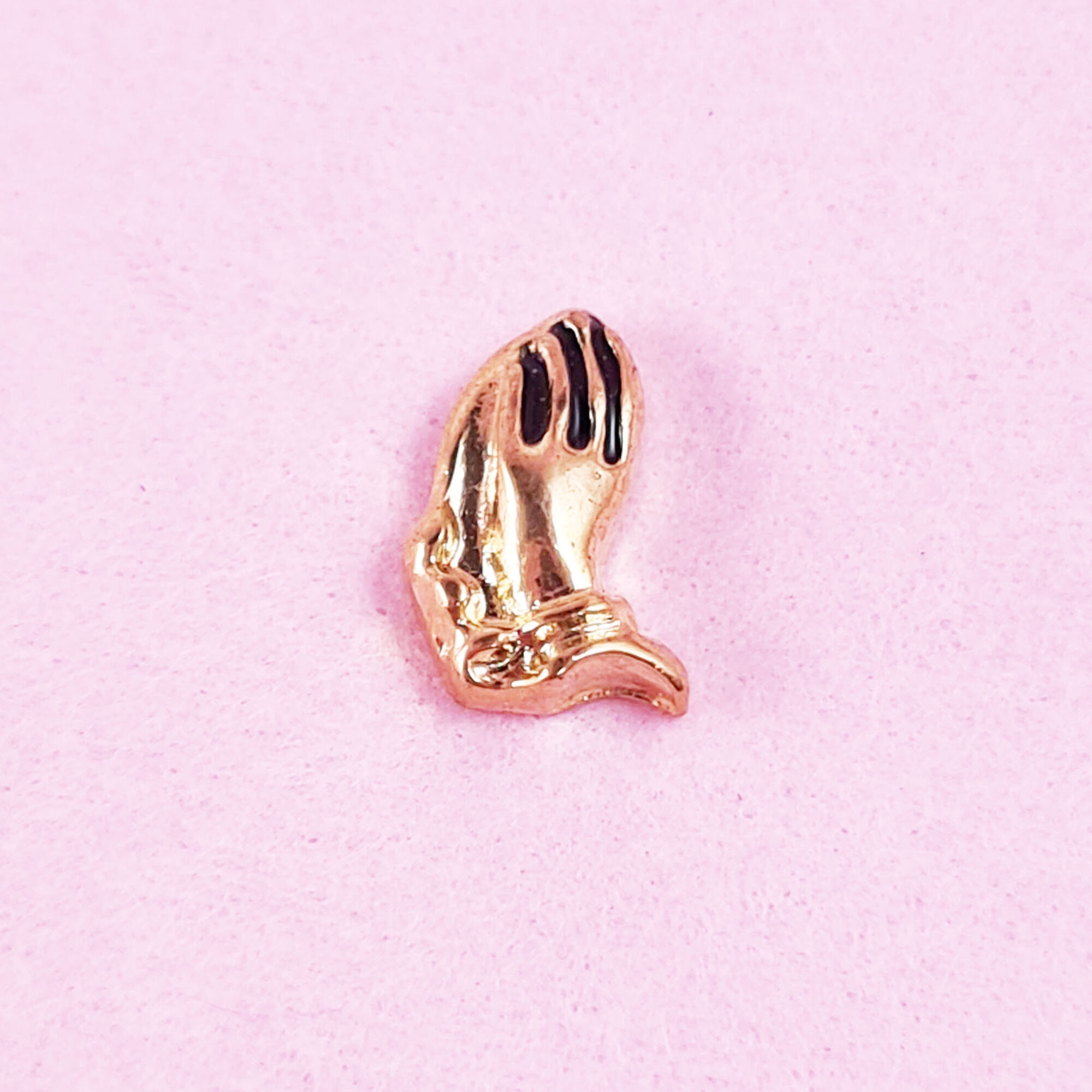 Praying Hands Floating Charm