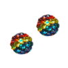 Rainbow Ball Earrings