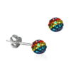 Rainbow Ball Earrings