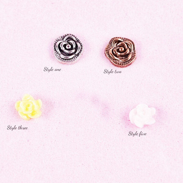 Rose Floating Charms