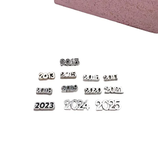 Year Floating Charms
