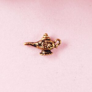 Aladdin lamp floating charm