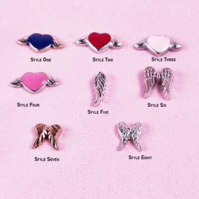 Angelwing Floating Charms