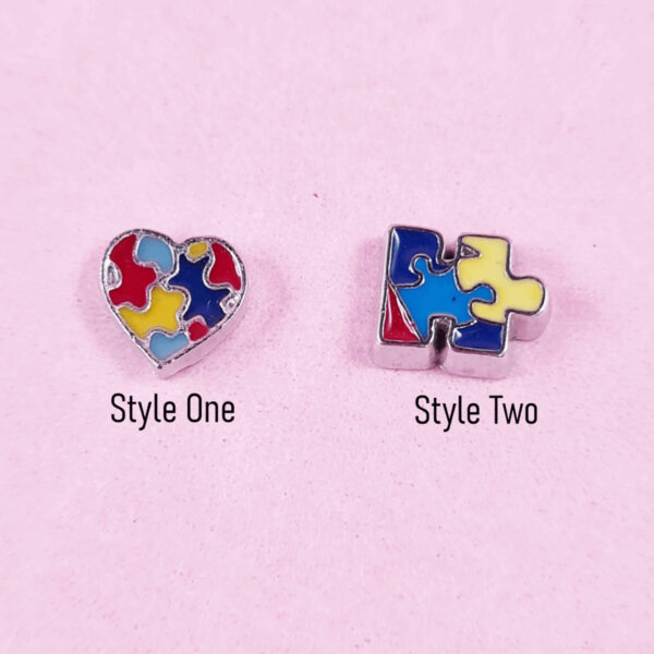 Autism Awareness Floating Charms