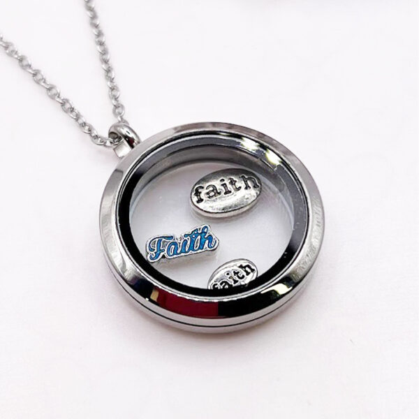 Faith Floating Charms