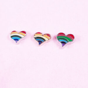 Gay Pride Floating Charms
