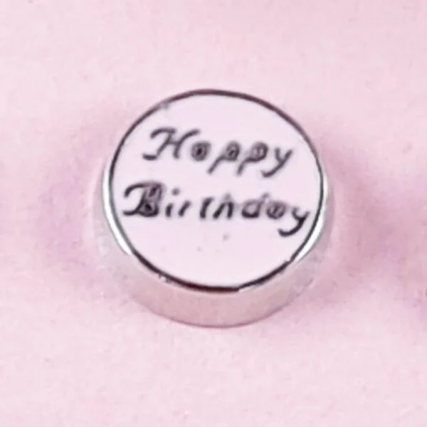 Happy Birthday Floating Charms