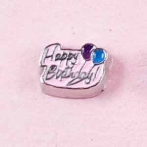Happy Birthday Floating Charms