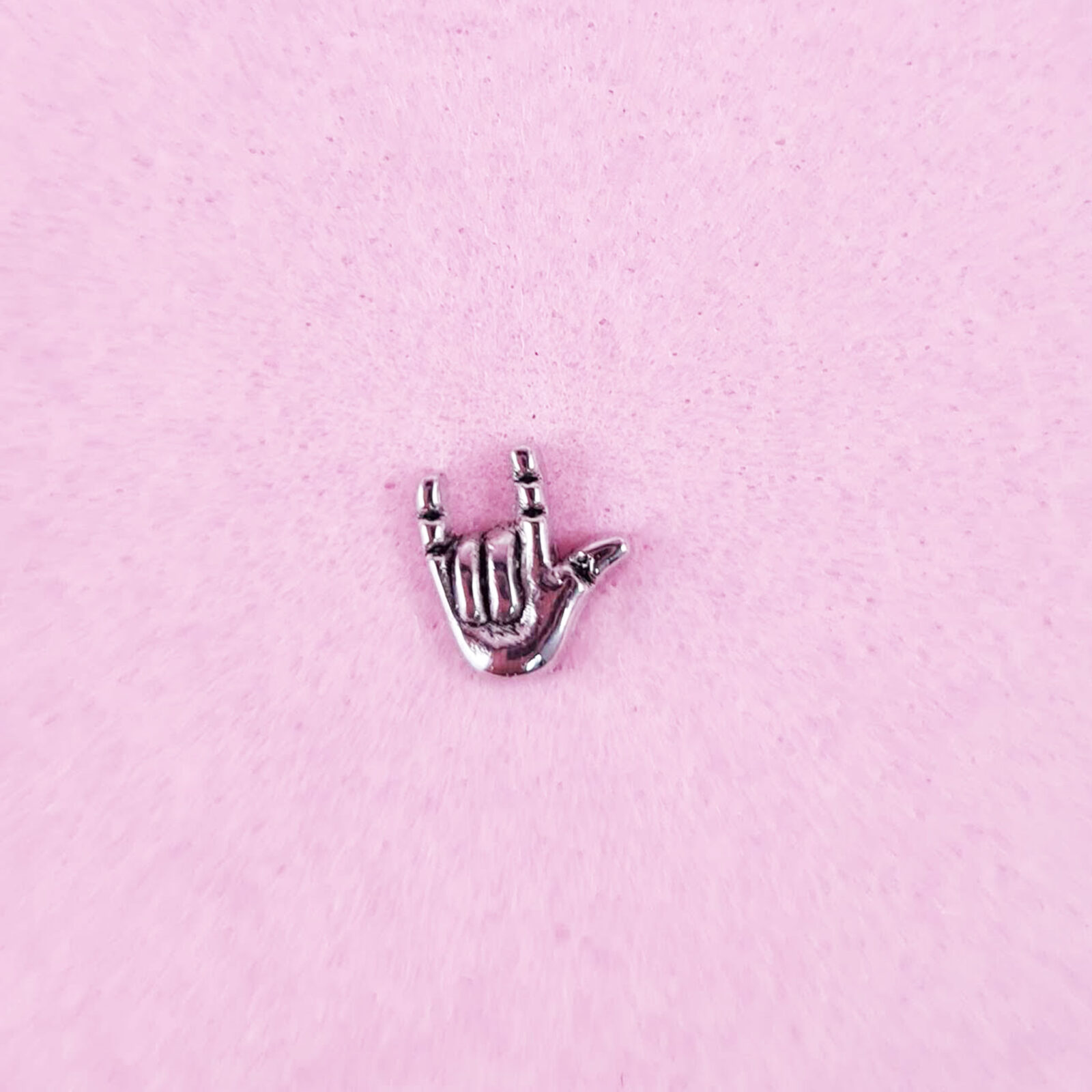 I Love You Symbol floating charm