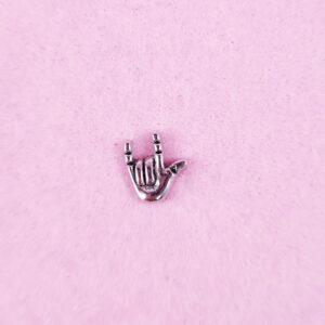 I Love You Symbol floating charm