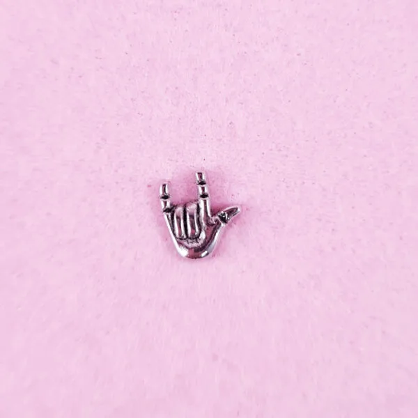 I Love You Symbol floating charm