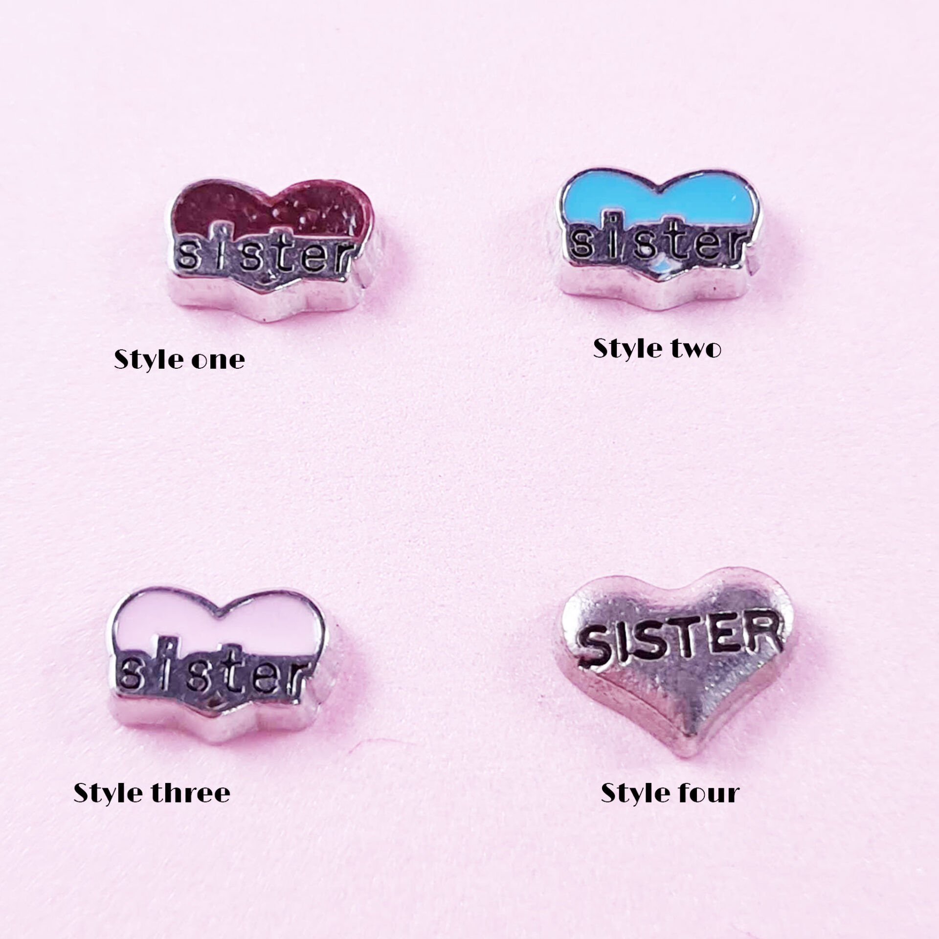 Sister Floating Charms