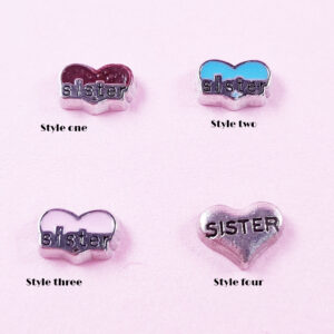 Sister Floating Charms
