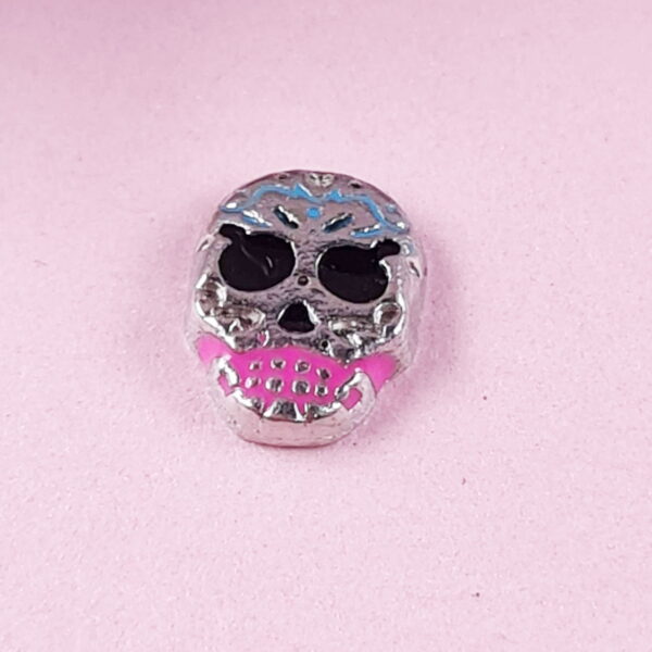 Sugar Skull Floating Charm