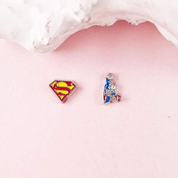 Superman Floating Charms