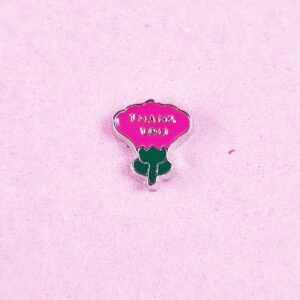 Thank you Flowers Floating Charm