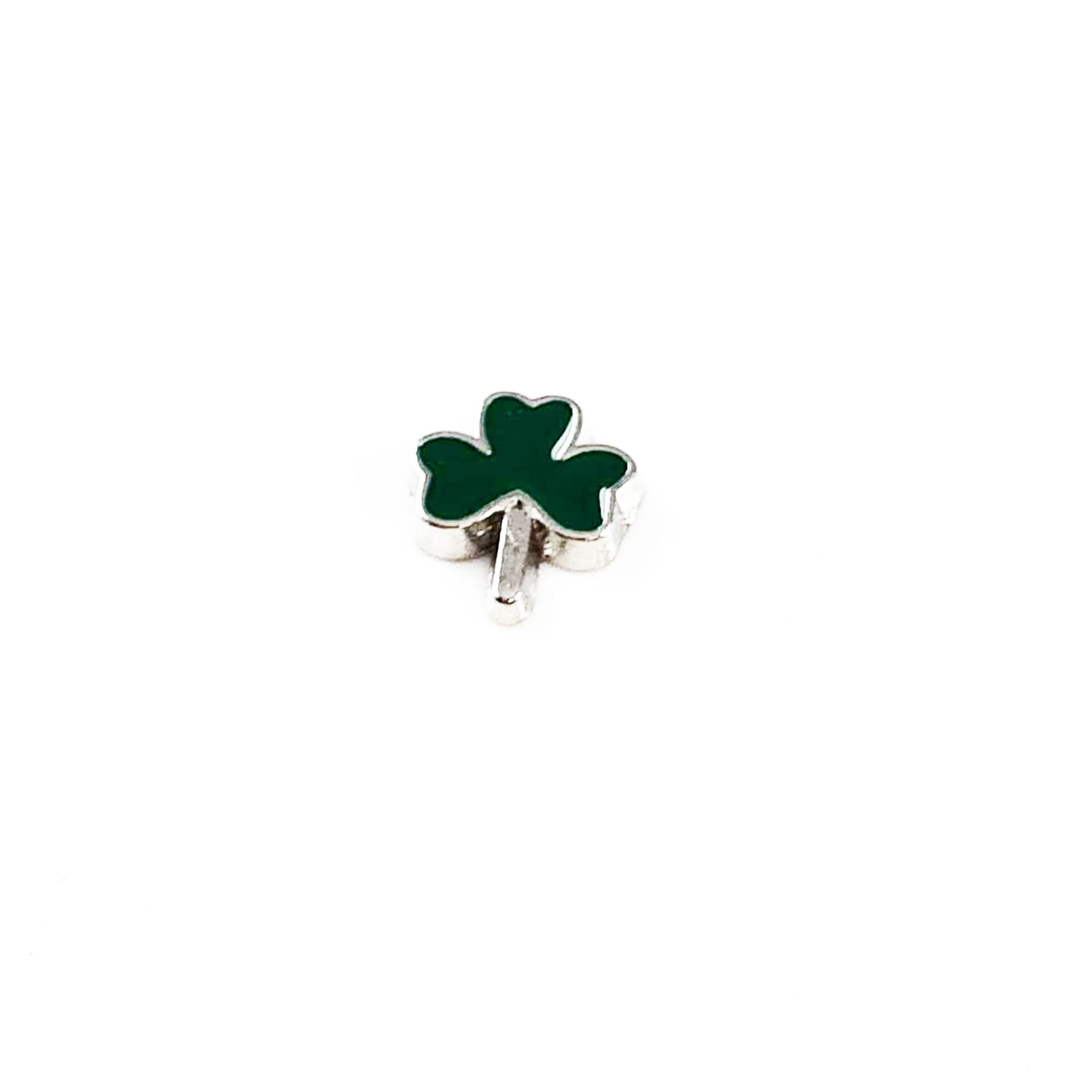 Three Leaf Clover Floating Charm