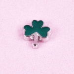 Three Leaf Clover Floating Charm