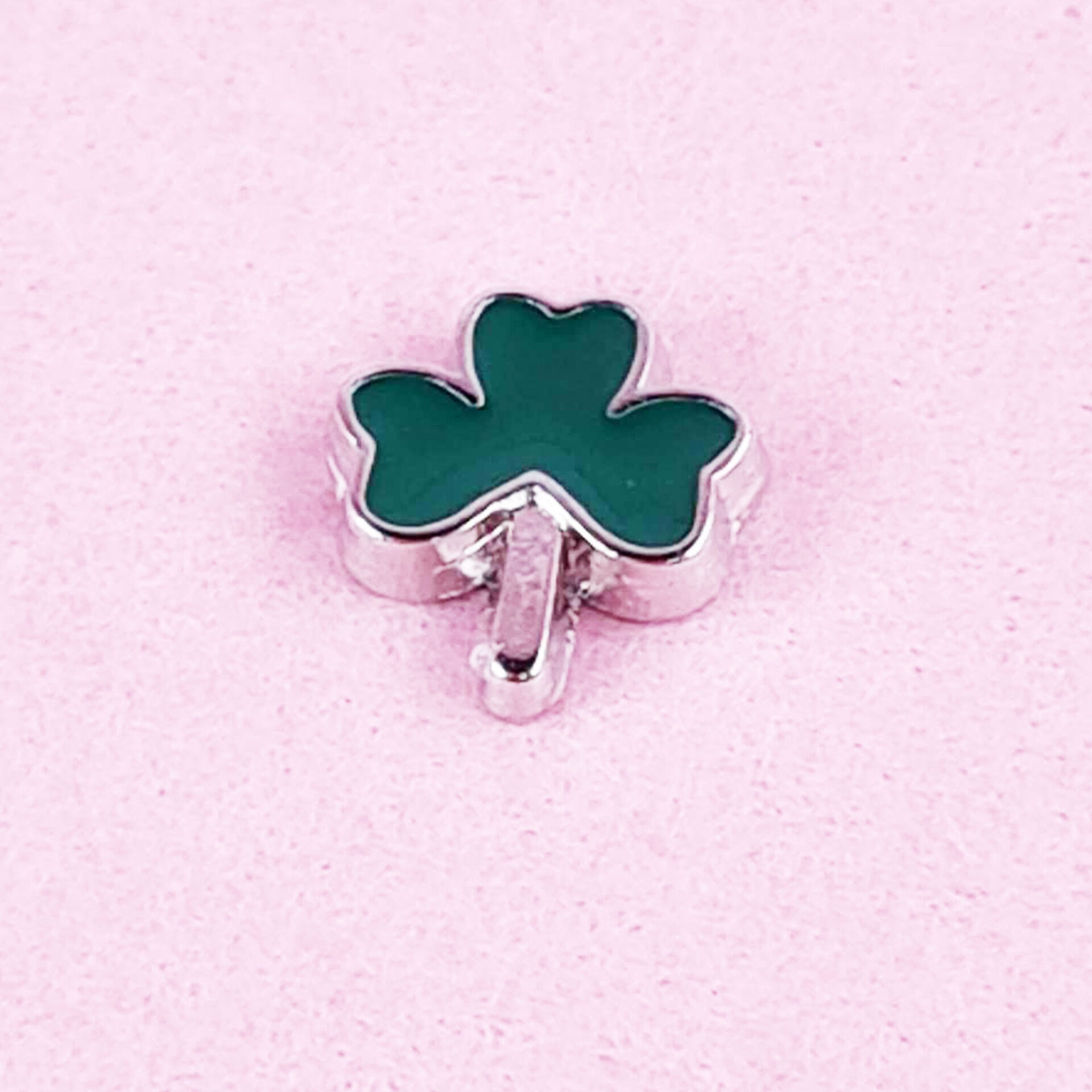 Three Leaf Clover Floating Charm