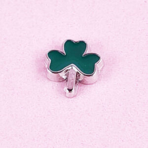 Three Leaf Clover Floating Charm