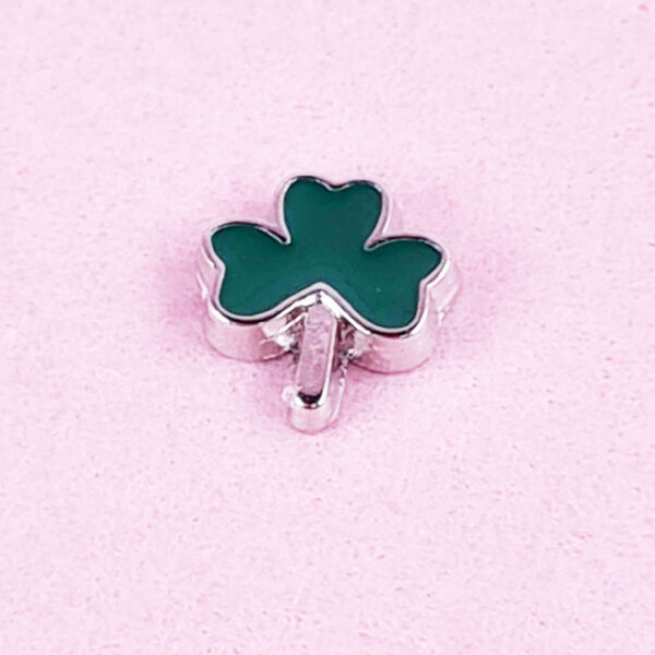 Three Leaf Clover Floating Charm