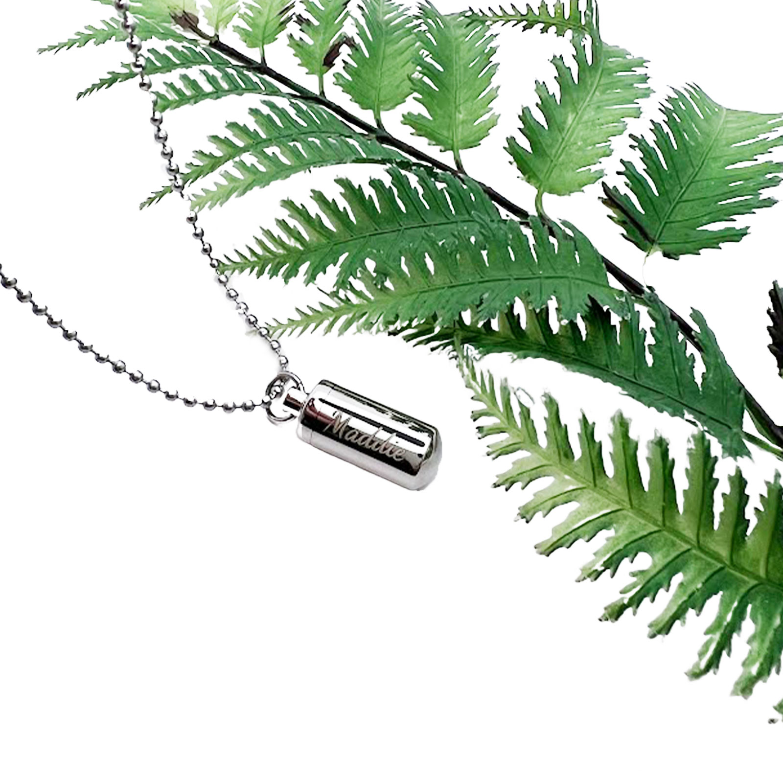 Cremation Necklace Cylinder