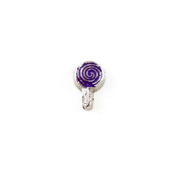 Lollipop Floating Charm