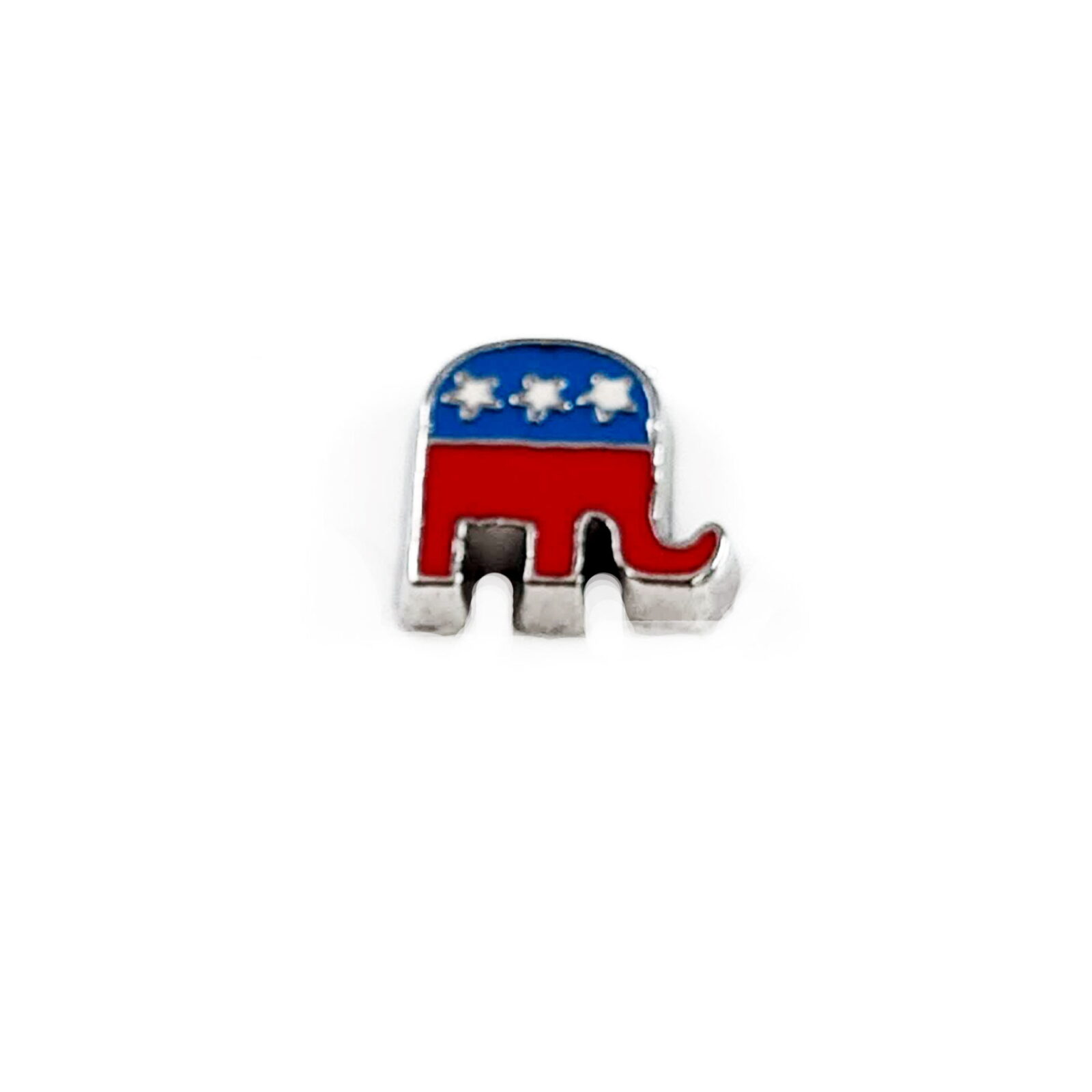 Republican Elephant Floating Charm