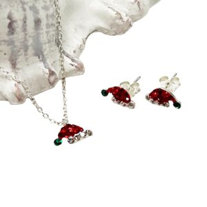 Santa Hat necklace