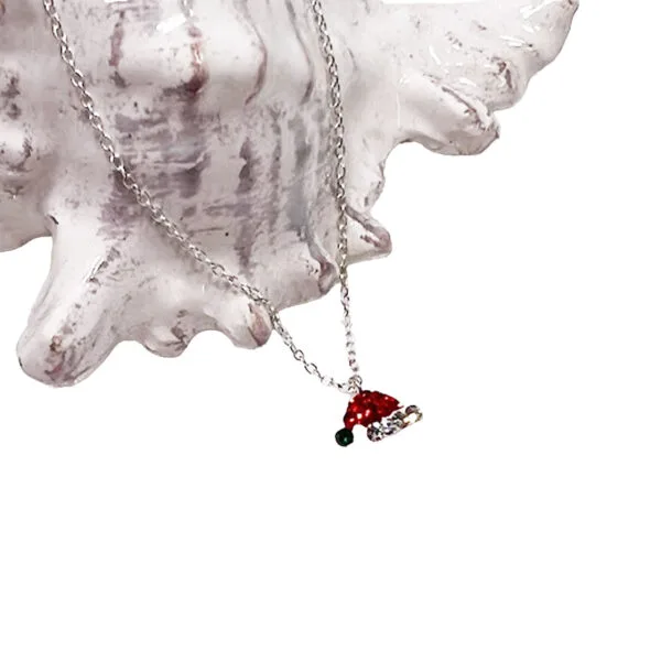 Santa Hat necklace