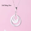 Sterling Silver Layered Necklace