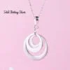 Sterling Silver Layered Necklace