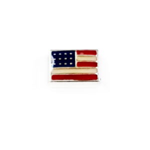 USA Flag Floating Charm